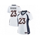 Women's Nike Denver Broncos #23 Devontae Booker Limited White NFL Jersey