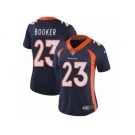 Women's Nike Denver Broncos #23 Devontae Booker Vapor Untouchable Limited Navy Blue Alternate NFL Jersey