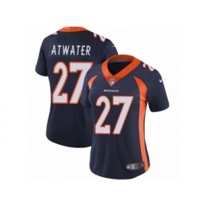 Women's Nike Denver Broncos #27 Steve Atwater Vapor Untouchable Limited Navy Blue Alternate NFL Jersey