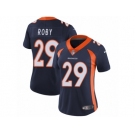 Women's Nike Denver Broncos #29 Bradley Roby Vapor Untouchable Limited Navy Blue Alternate NFL Jersey