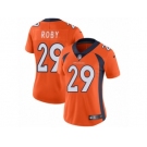 Women's Nike Denver Broncos #29 Bradley Roby Vapor Untouchable Limited Orange Team Color NFL Jersey