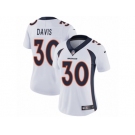 Women's Nike Denver Broncos #30 Terrell Davis Vapor Untouchable Limited White NFL Jersey