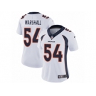 Women's Nike Denver Broncos #54 Brandon Marshall Vapor Untouchable Limited White NFL Jersey