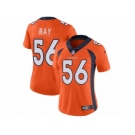 Women's Nike Denver Broncos #56 Shane Ray Vapor Untouchable Limited Orange Team Color NFL Jersey