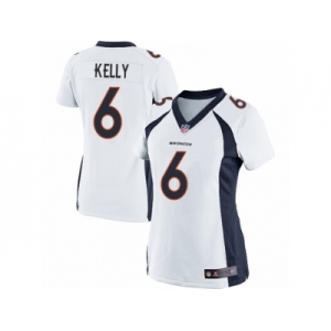 Women's Nike Denver Broncos #6 Chad Kelly Limited White NFL Jersey