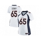 Women's Nike Denver Broncos #65 Ronald Leary Limited White NFL Jersey