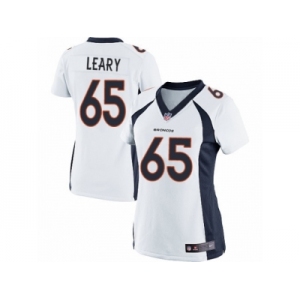 Women's Nike Denver Broncos #65 Ronald Leary Limited White NFL Jersey