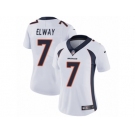 Women's Nike Denver Broncos #7 John Elway Vapor Untouchable Limited White NFL Jersey