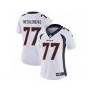 Women's Nike Denver Broncos #77 Karl Mecklenburg Vapor Untouchable Limited White NFL Jersey