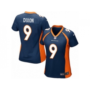 Women's Nike Denver Broncos #9 Riley Dixon Game Navy Blue Alternate NFL Jersey