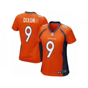 Women's Nike Denver Broncos #9 Riley Dixon Game Orange Team Color NFL Jersey