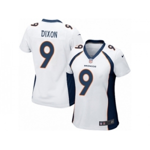 Women's Nike Denver Broncos #9 Riley Dixon Game White NFL Jersey