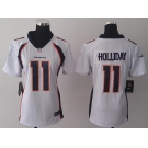 nike women nfl jerseys denver broncos #11 holliday white[new nike]