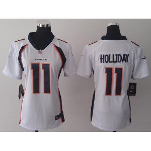 nike women nfl jerseys denver broncos #11 holliday white[new nike]