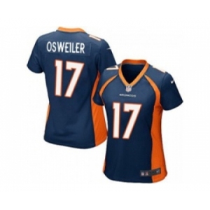 nike women nfl jerseys denver broncos #17 osweiler blue[nike]