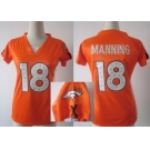 nike women nfl jerseys denver broncos #18 manning orange[draft him ii top]