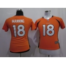 nike women nfl jerseys denver broncos #18 manning orange[nike]