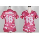 nike women nfl jerseys denver broncos #18 manning pink[fashion camo]