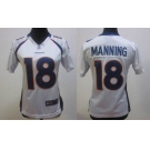 nike women nfl jerseys denver broncos #18 manning white[nike]