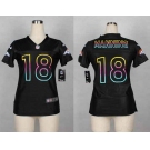 nike women nfl jerseys denver broncos #18 peyton manning black[nike fashion]