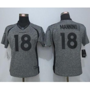 nike women nfl jerseys denver broncos #18 peyton manning gray[nike]