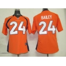 nike women nfl jerseys denver broncos #24 bailey orange[nike]