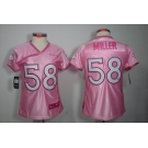 nike women nfl jerseys denver broncos #58 miller pink[2012 nike love]