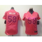 nike women nfl jerseys denver broncos #58 miller pink[nike]