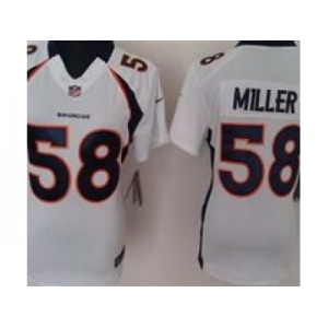 nike women nfl jerseys denver broncos #58 miller white[nike]