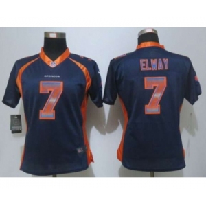 nike women nfl jerseys denver broncos #7 john elway blue[Strobe Limited]