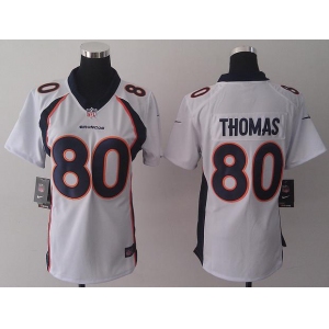 nike women nfl jerseys denver broncos #80 thomas white[new nike]