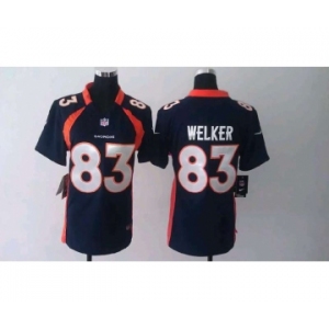 nike women nfl jerseys denver broncos #83 welker blue[nike]