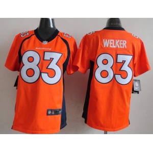 nike women nfl jerseys denver broncos #83 welker orange[new nike]