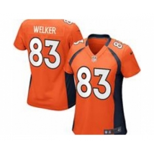 nike women nfl jerseys denver broncos #83 welker orange[nike]