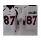 nike women nfl jerseys denver broncos #87 eric decker white[nike]