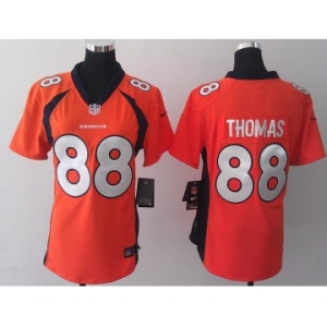 nike women nfl jerseys denver broncos #88 thomas orange[new nike]