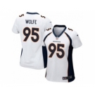 nike women nfl jerseys denver broncos #95 wolfe white[nike]