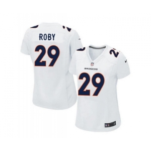 women nike nfl jerseys denver broncos #29 roby white[new game]