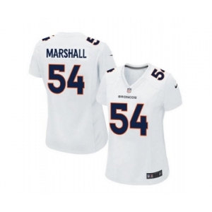 women nike nfl jerseys denver broncos #54 brandon marshall white[new game]