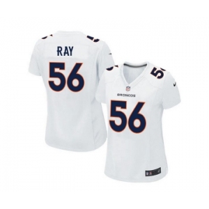 women nike nfl jerseys denver broncos #56 shane ray white[new game]