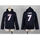 Nike Youth Denver Broncos #7 Elway Blue jerseys(Pullover Hoodie)