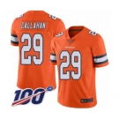 Youth Denver Broncos #29 Bryce Callahan Limited Orange Rush Vapor Untouchable 100th Season Football Jersey