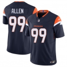 Youth Denver Broncos #99 Zach Allen Navy 2024 F.U.S.E. Alternate Vapor Limited Football Stitched Jersey