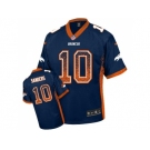 Youth Nike Denver Broncos #10 Emmanuel Sanders Blue Alternate Stitched NFL Elite Drift Fashion Jersey