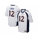Youth Nike Denver Broncos #12 Paxton Lynch White Stitched NFL Jersey[Lynch]