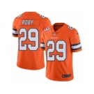 Youth Nike Denver Broncos #29 Bradley Roby Limited Orange Rush NFL Jersey