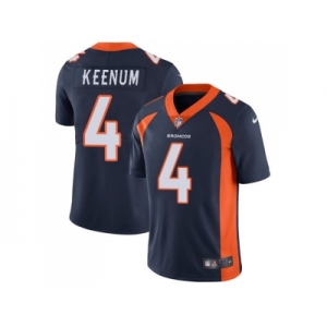 Youth Nike Denver Broncos #4 Case Keenum Blue Alternate Stitched NFL Vapor Untouchable Limited Jersey