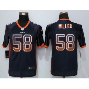 Youth Nike Denver Broncos #58 Von Miller Drift Fashion Blue Jersey