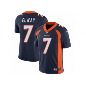 Youth Nike Denver Broncos #7 John Elway Vapor Untouchable Limited Navy Blue Alternate NFL Jersey