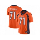 Youth Nike Denver Broncos #71 Donald Stephenson Vapor Untouchable Limited Orange Team Color NFL Jersey